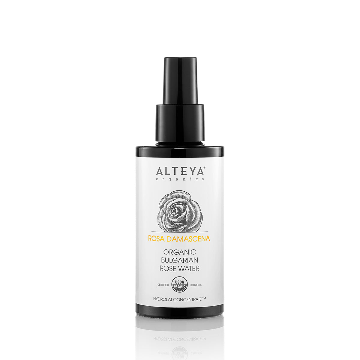 Floral-Waters-Organic-Bulgarian-Rose-Water-100-ml-Glass-Bottle-Alteya-Organics