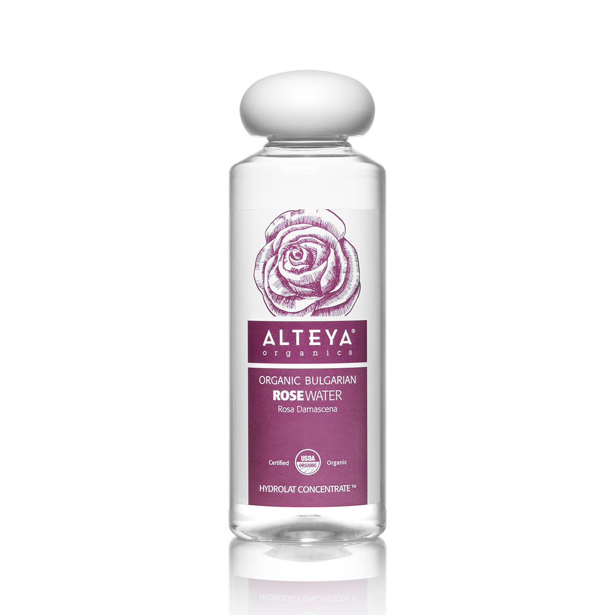 Our pure and Organic Rose Water helps tone, soften, and soothe skin, restoring its beauty and naturally fresh, youthful appearance. By delivering a healthy boost of hydration and essential micro-nutrients, it promotes dewy and more luminous complexion. Our Rose Water is known to refresh skin and support its moisture balance, smoothing out the appearance of fine lines and wrinkles for a more defined look. It can also be used to nourish and moisturize hair and prevent frizz.
