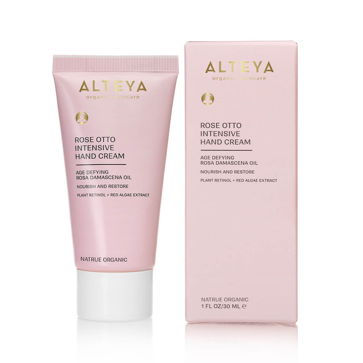 Rare Bulgarian Rose Otto, our signature active ingredient, with its smoothing and conditioning benefits, helps repair and protect skin from external aggressors. It contains age-defying plant retinol, antioxidant-rich red algae extract to instantly nourish and restore skin.