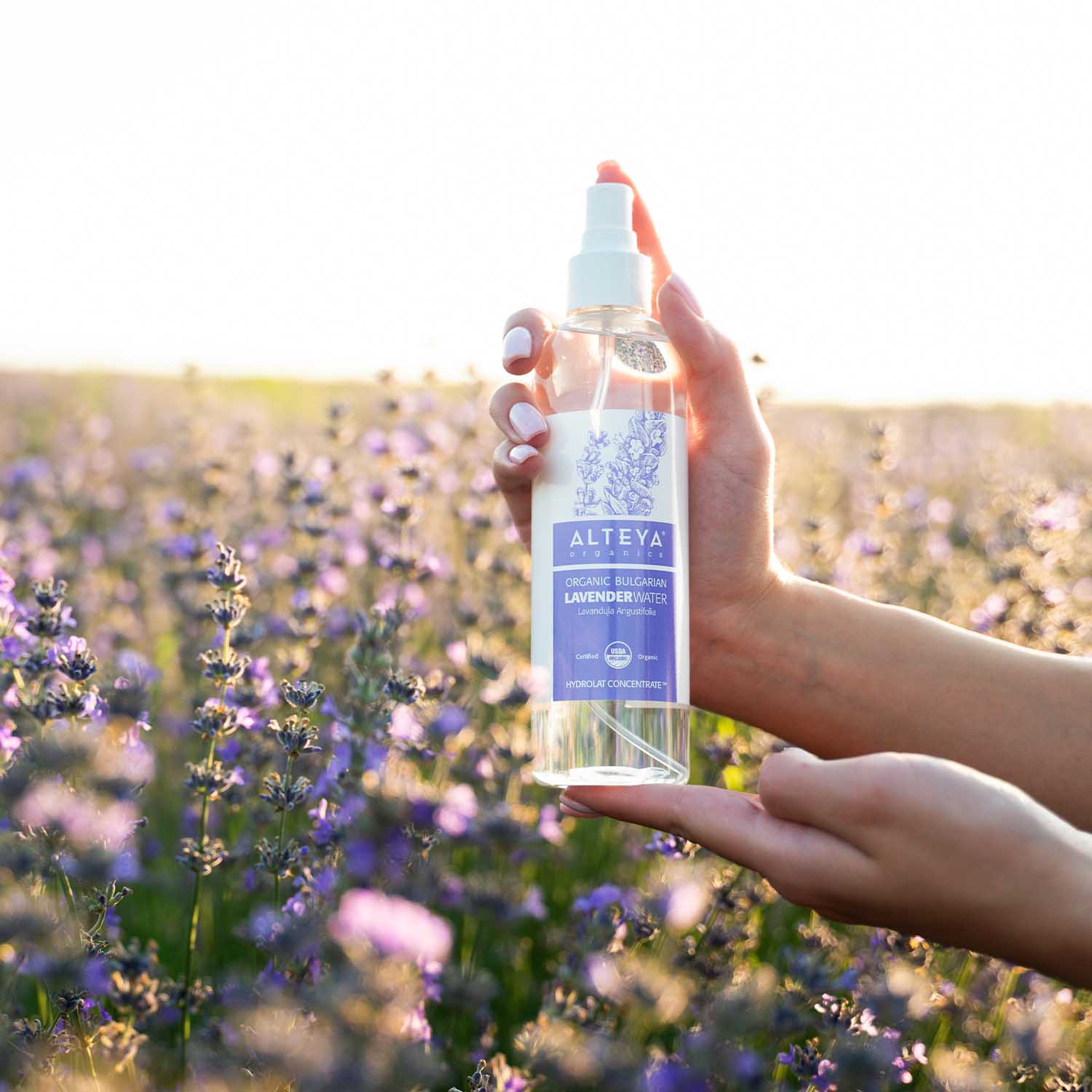 organic lavender water 250 ml spray
