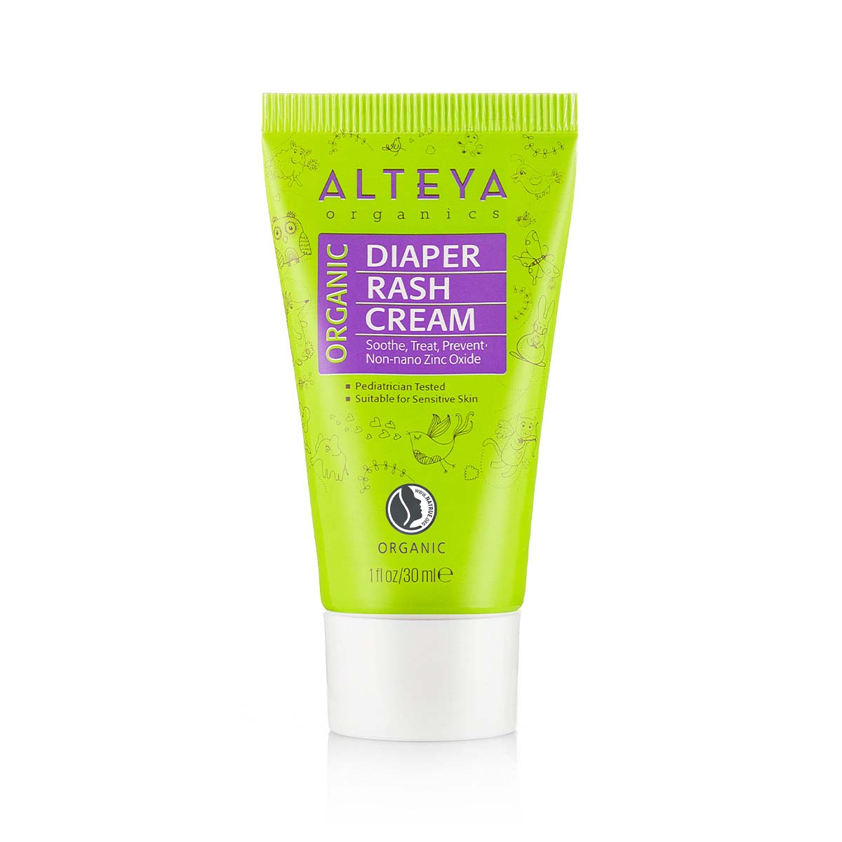 Organic-Diaper-Rash-Cream - Clean the affected area and once dry, apply a thin layer of cream. Use as often as needed.