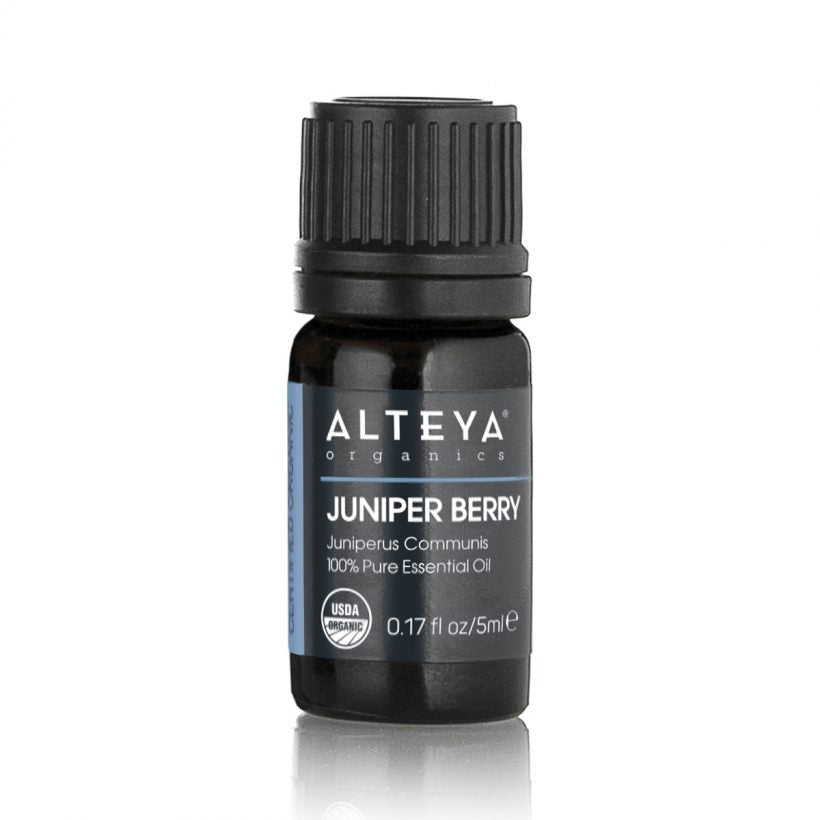 Our Bulgarian Juniper essential oil is obtained from the fruits of the Juniperus Communis evergreen tree through steam distillation. The oil has a woody, sweet, fresh aroma with a fruity hint. Used in aromatherapy Juniper essential oil promotes relaxation, relieves anxiety, nervous tension and mental exhaustion. It also cleanses and purifies the air.