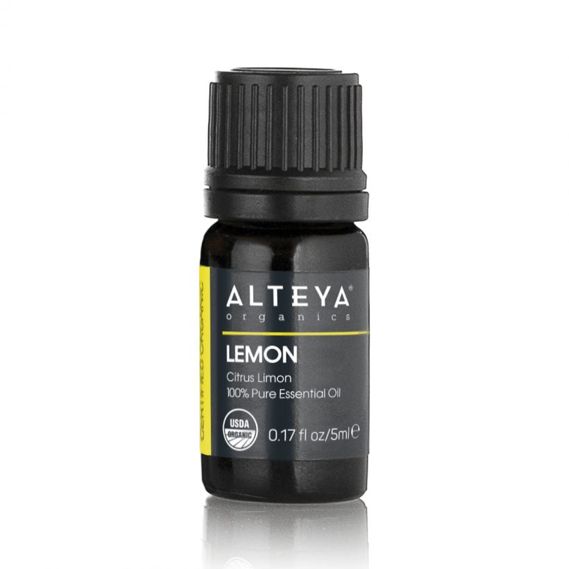 Lemon essential oil is extracted by cold pressing the rind of the fruit of the Citrus Limon tree. Lemon oil has a tinge, fresh aroma with a distinct citrus note and is a top perfumery note.