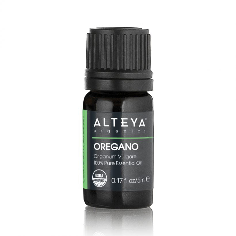Oregano essential oil is obtained through steam distillation of the Origanum Vulgare plant. The oil has a pale-yellow color and sharp, herbaceous, medicinal aroma. This is a must-have essential oil in one’s arsenal of natural remedies. Oregano essential oil has a very broad spectrum of action. It is extremely rich in minerals and nutrients. The oil contains terpenes, such as carvacrol and thymol that are known for their strong antibacterial effect.