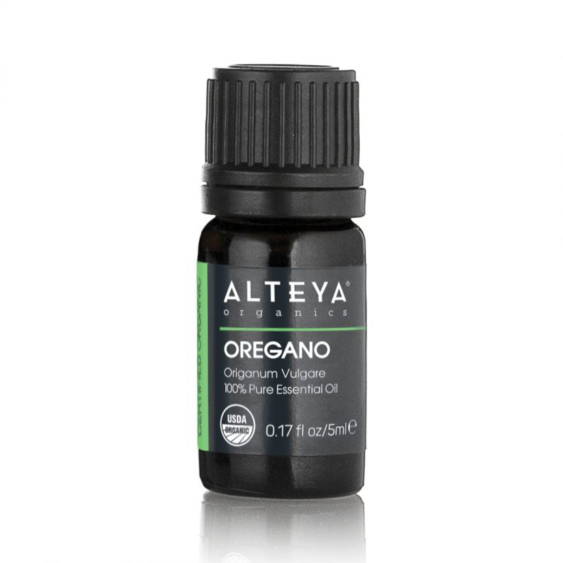 Oregano essential oil is obtained through steam distillation of the Origanum Vulgare plant. The oil has a pale-yellow color and sharp, herbaceous, medicinal aroma.  This is a must-have essential oil in one’s arsenal of natural remedies. Oregano essential oil has a very broad spectrum of action. It is extremely rich in minerals and nutrients. The oil contains terpenes, such as carvacrol and thymol that are known for their strong antibacterial effect.