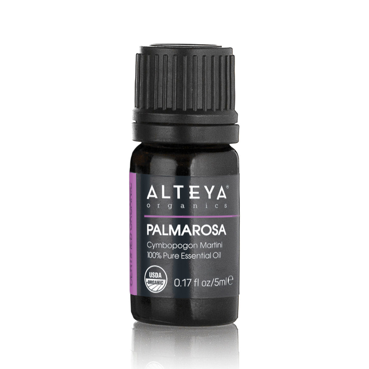 Palmarosa essential oil is extracted from the Cymbopogon Martini plant by steam distillation. Although Cymbopogon Martini belongs to the lemongrass family, palmarosa essential oil has fresh, floral, scent with a resemblance to rose.