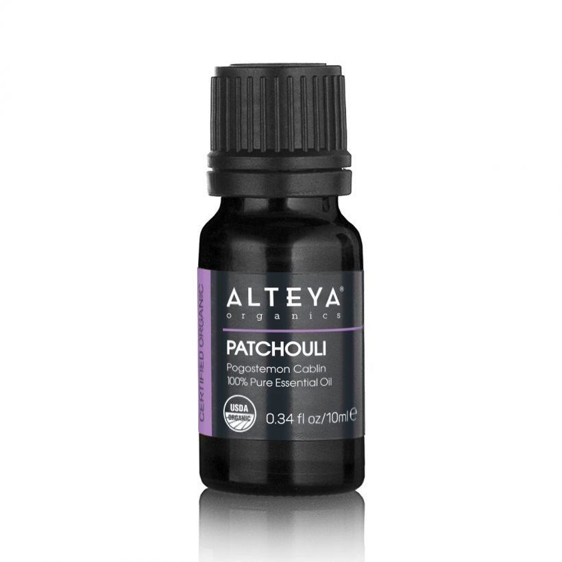 Used in aromatherapy, patchouli oil is believed to remove odors from the premises and balance emotions. The soothing aroma stimulates the release of hormones of pleasure, namely serotonin and dopamine, thus improving negative moods and enhances the feeling of relaxation. It is believed to act as an aphrodisiac, stimulating sensory energy and increasing libido.