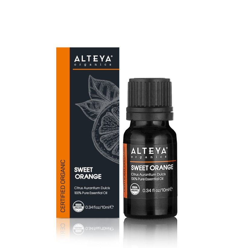 Unique sweet orange oil. Aids in brightening the appearance of dull and oily complexions. One of the few essential oils that are safe to be used around children. May help the balance of oily scalp so can be used in addition to hair care products such as shampoo.