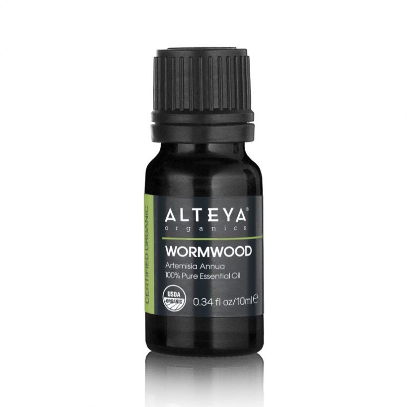 Wormwood essential oil is reputed with various therapeutic properties ranging from antibacterial and antioxidant to antifungal and antiseptic.