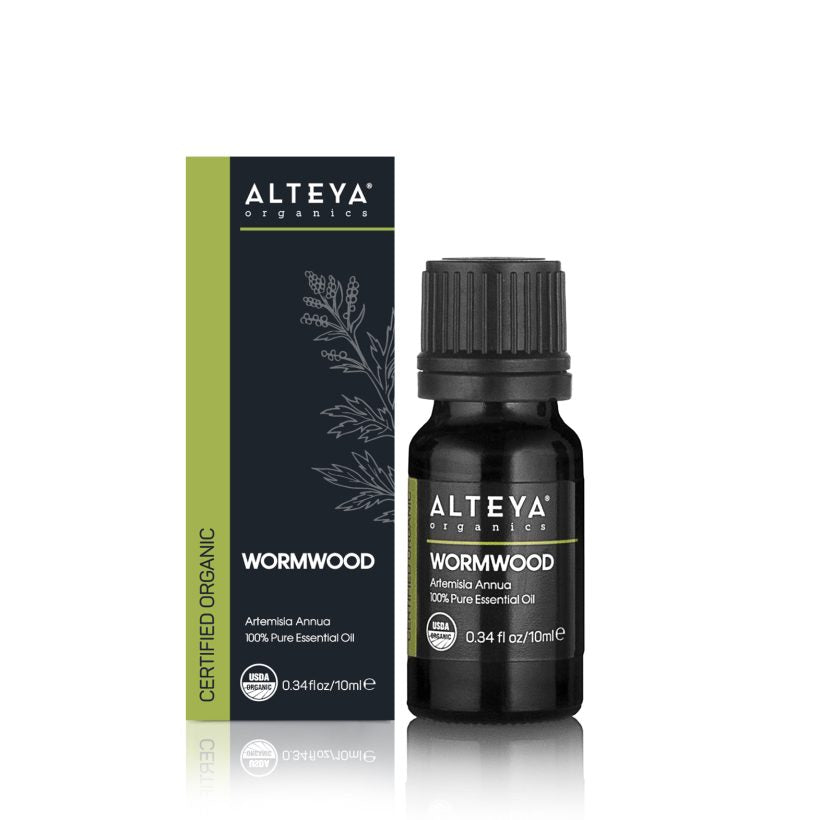 Wormwood essential oil is very strong and concentrated and should be used with caution. Be sure to dilute in base oil at low concentration before use on the skin. Its internal use is not recommended. Wormwood is successfully combined with other essential oils – lavender, jasmine, cedar, rosemary, sage.