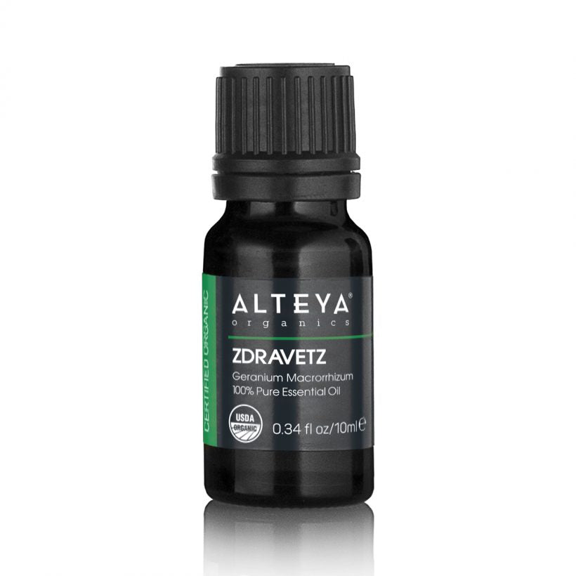 Zdravetz essential oil is believed to have antiseptic and regenerating properties when applied to the skin. Therefore, it is suitable for oily, combination skin, and acne prone skin , as well as for skin conditions such as eczema and dermatitis.