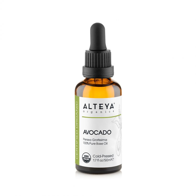 For its countless benefits, Avocado oil is widely used for skin and hair care. Rich in essential fatty acids, it has great nourishing and moisturizing properties and delays the appearance of premature signs of aging. Avocado oil is highly beneficial and used on dry, irritated skin and lifeless, brittle hair.