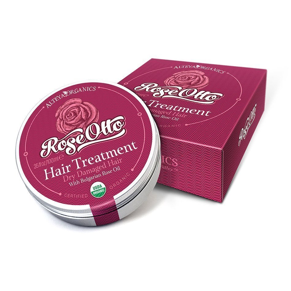 organic rose otto hair treatment