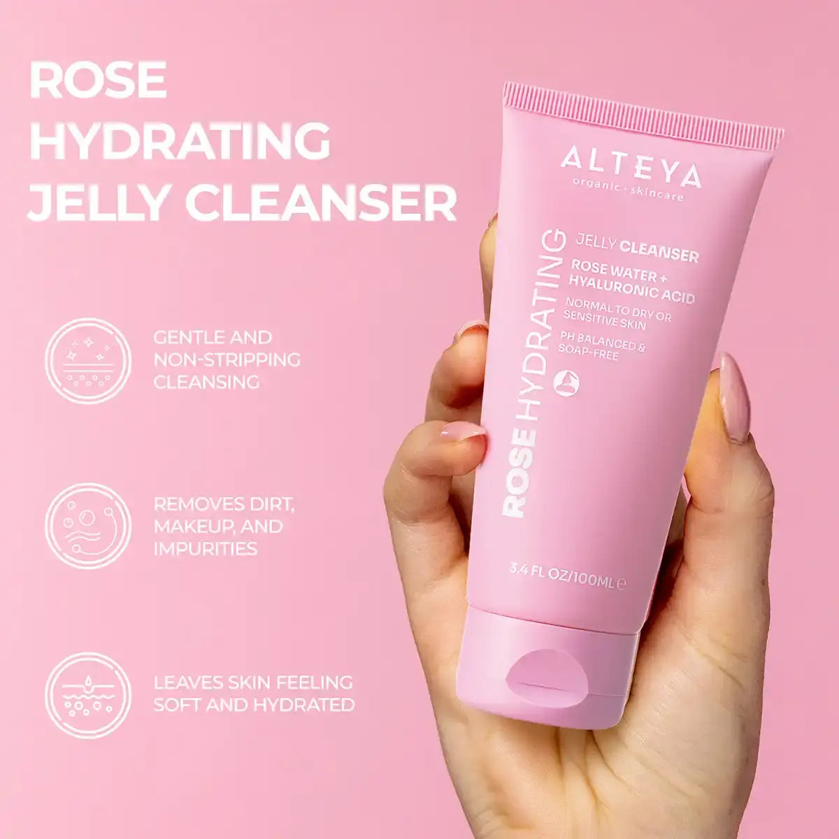 Rose Hydrating Jelly Cleanser