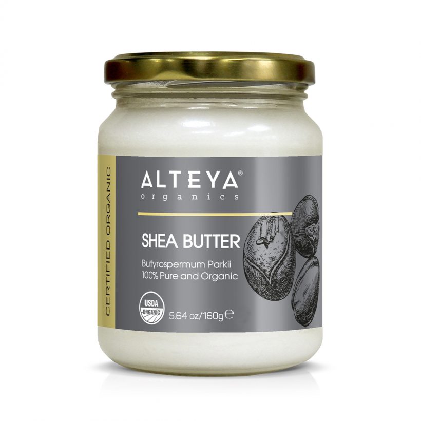 Our Organic Shea butter is refined and naturally deodorized and lacks the distinct odor of the unrefined shea butter, which makes it a more appropriate addition to cosmetic formulations.