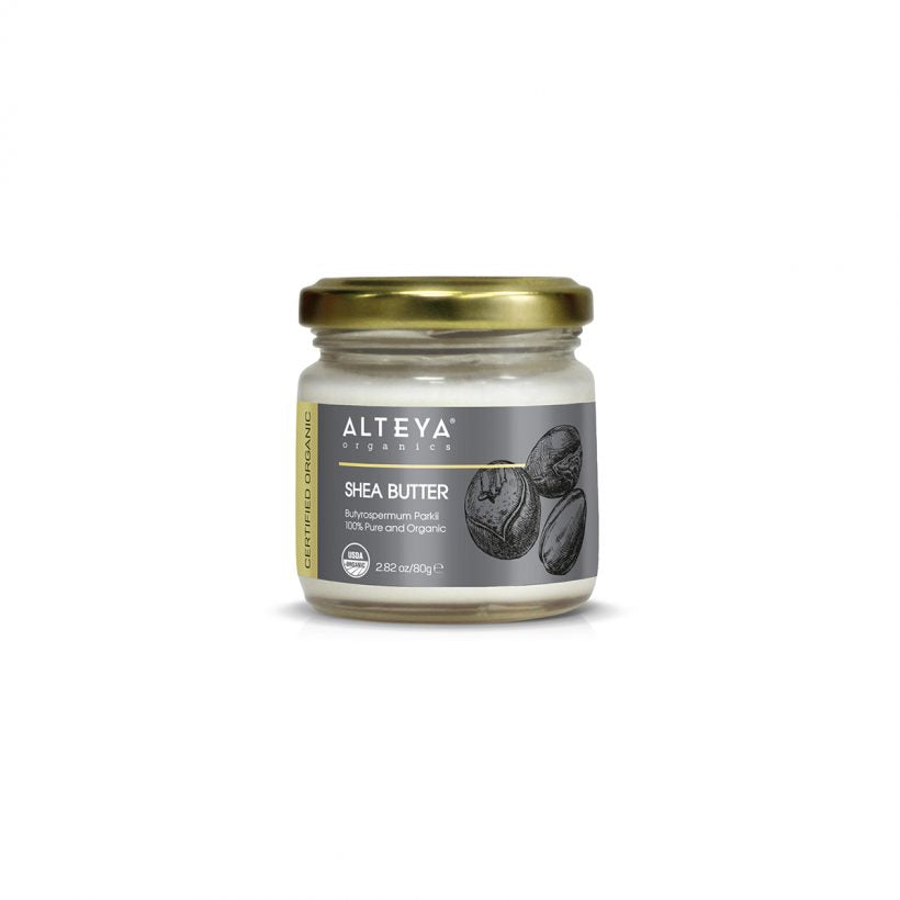 Shea butter has been used for centuries for its skin-beautifying properties. It is known to moisturise and protect skin which has been exposed to extreme elements from dehydration. Shea butter is naturally rich in vitamins A & E as well as essential fatty acids and other vitamins and minerals. In addition, shea butter is known to offer some low level of UV protection. It can be used as a moisturiser before and after sun exposure to promote radiant skin in extreme conditions.