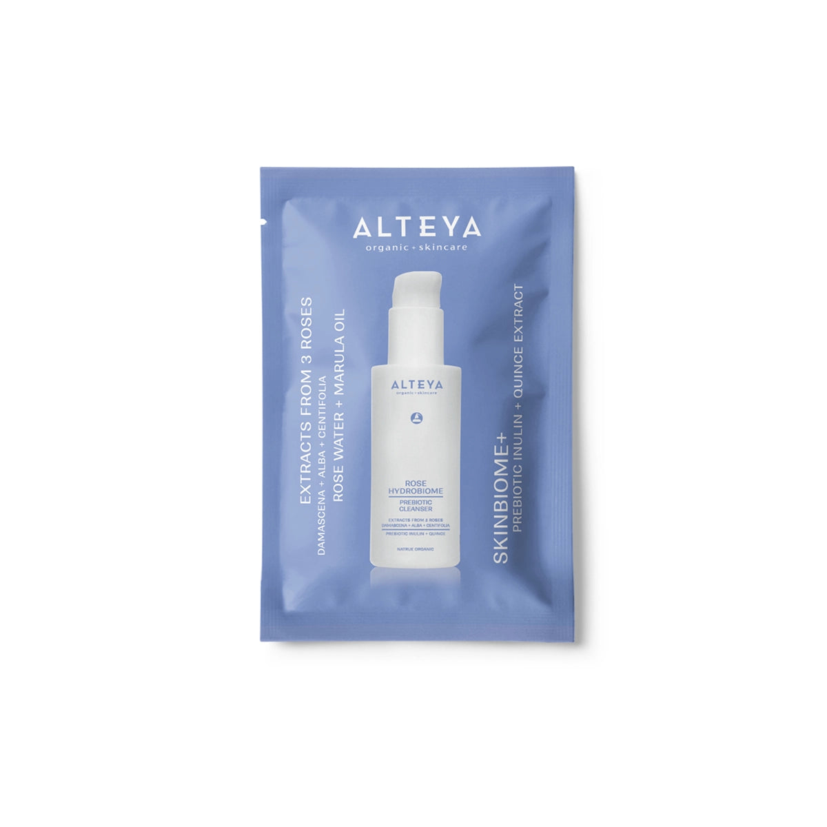 rose hydrobiome prebiotic cleanser - tester