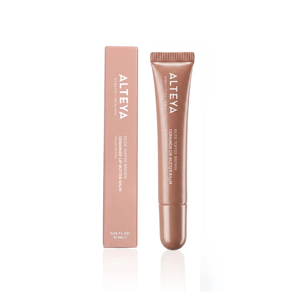ceramide lip butter balm nude toffee brown
