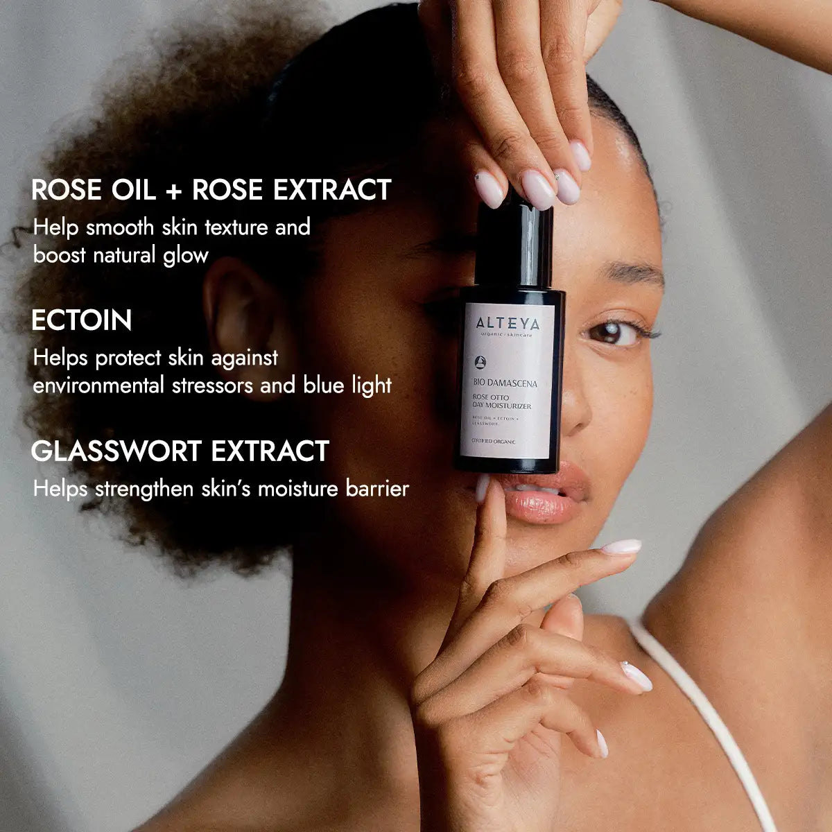 ingedients  rose otto day moisturizer benefits bio damascena