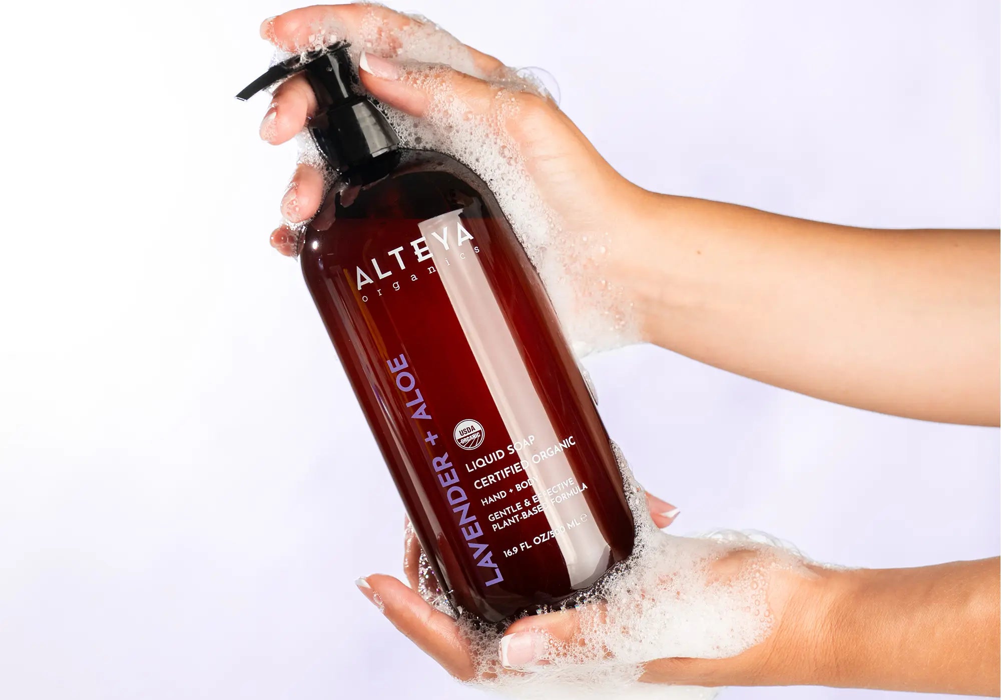 Lavender aloe liquid soap