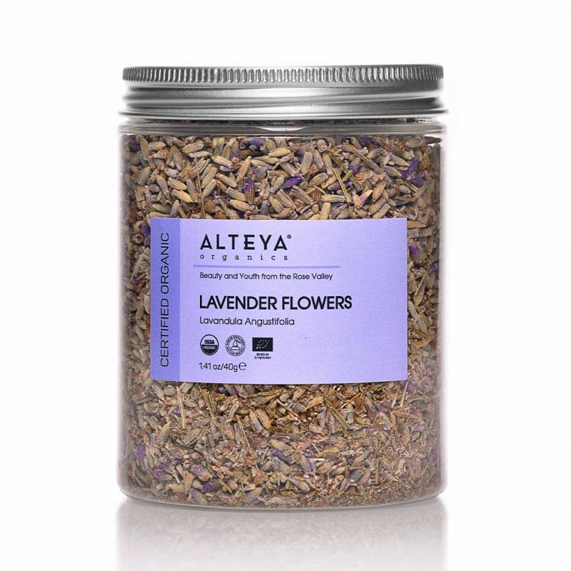 Dry Lavender Flowers are great for making sachets, can be added to potpourri blends, used in spice blends, or incorporated into homemade skincare preparations. They also make naturally sweet and delicate tea with wonderful tranquilizing aroma. Some of the beneficial constituents of lavender flowers are natural essential oil, tannins and flavonoids that are believed to support overall wellbeing.
