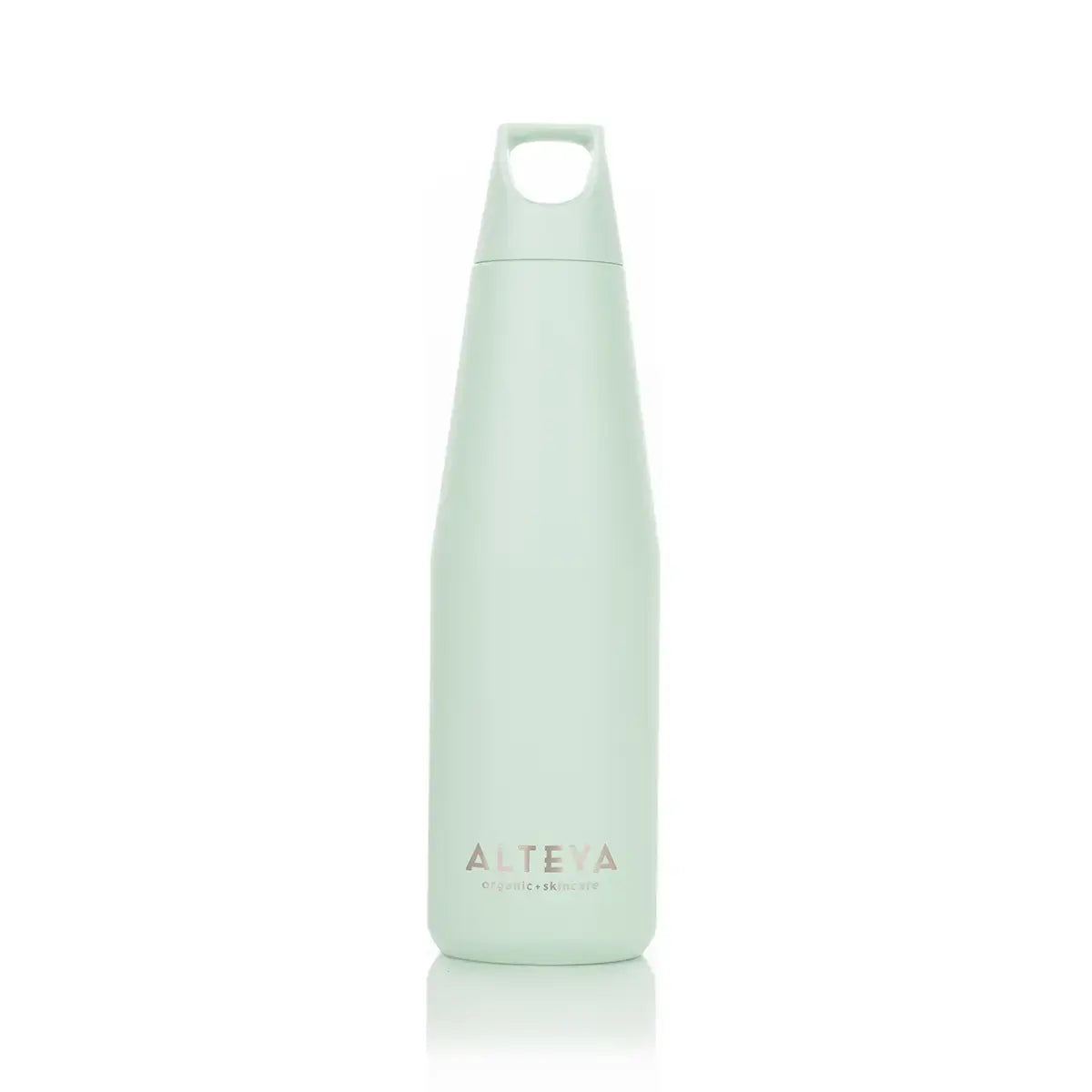 pale green Alteya stainless steel thermal water bottle 1080 ml
