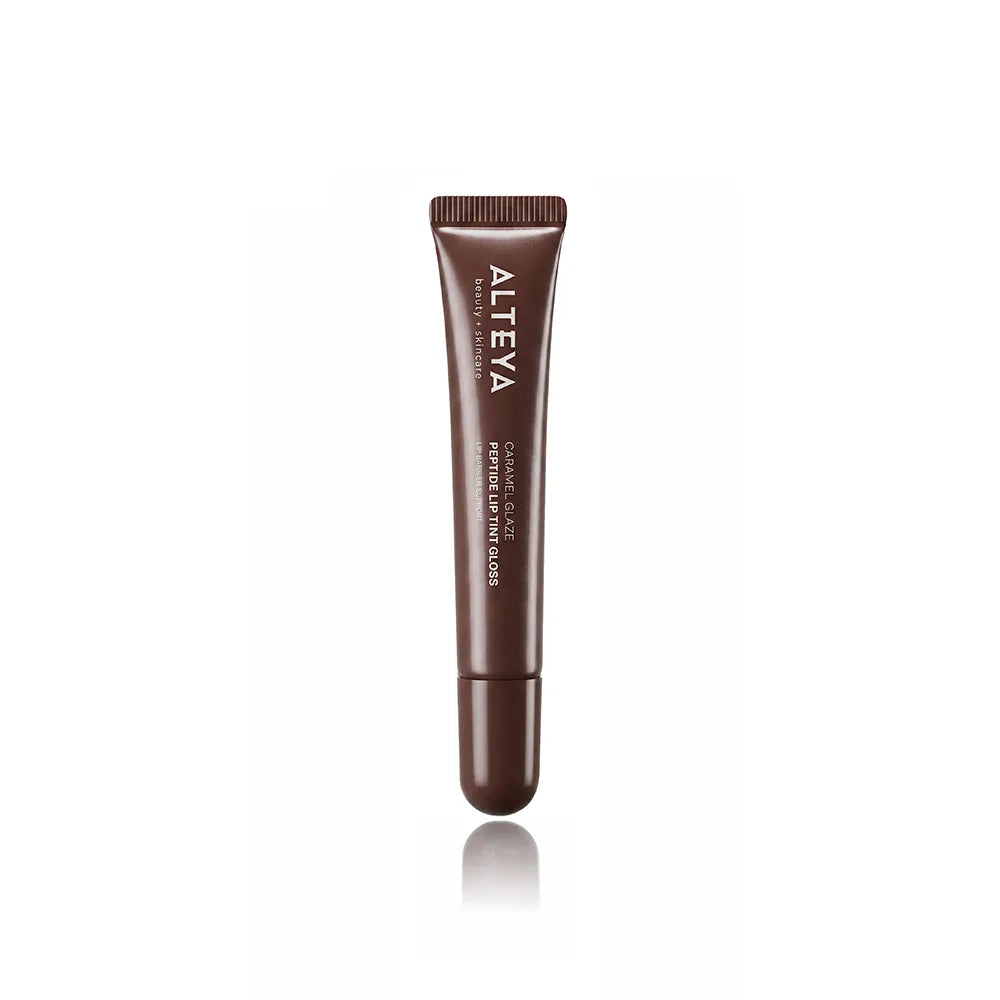 peptide lip tint gloss caramel glaze