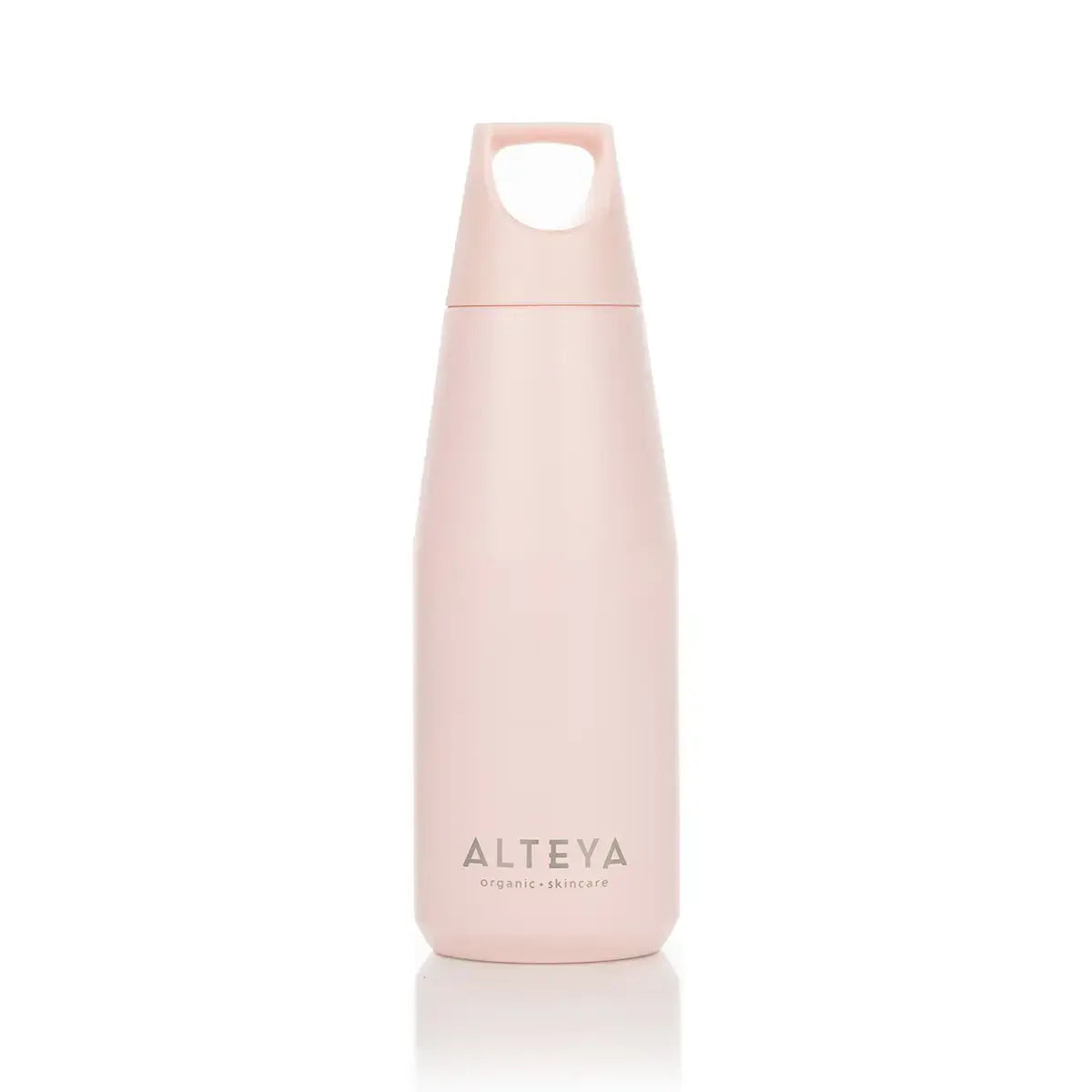 pink Alteya stainless steel thermal water bottle 580 ml
