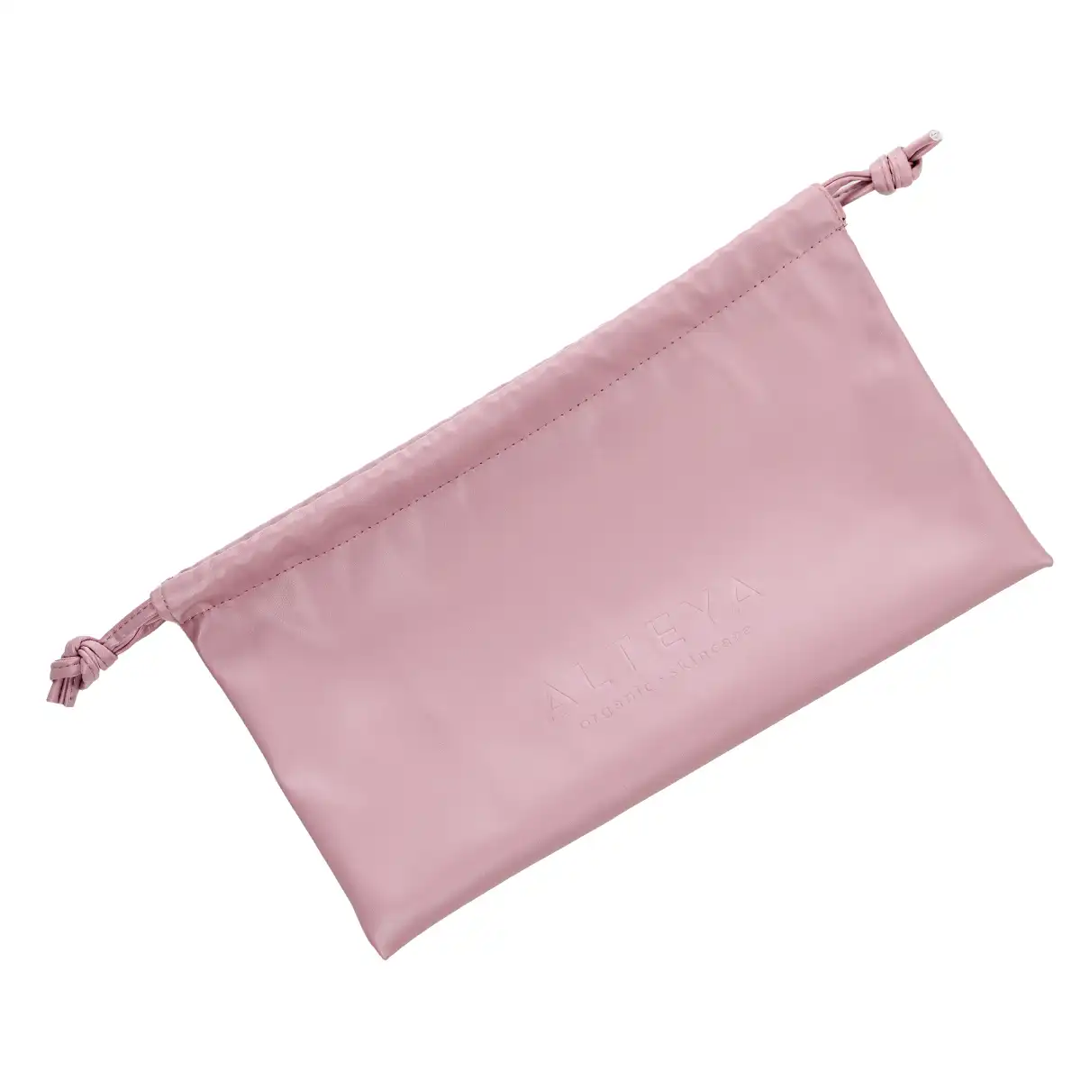 pink cosmetic bag