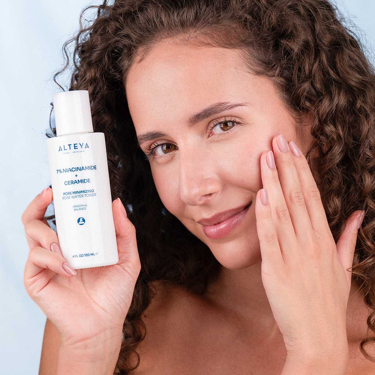 pore minimizing rose water toner