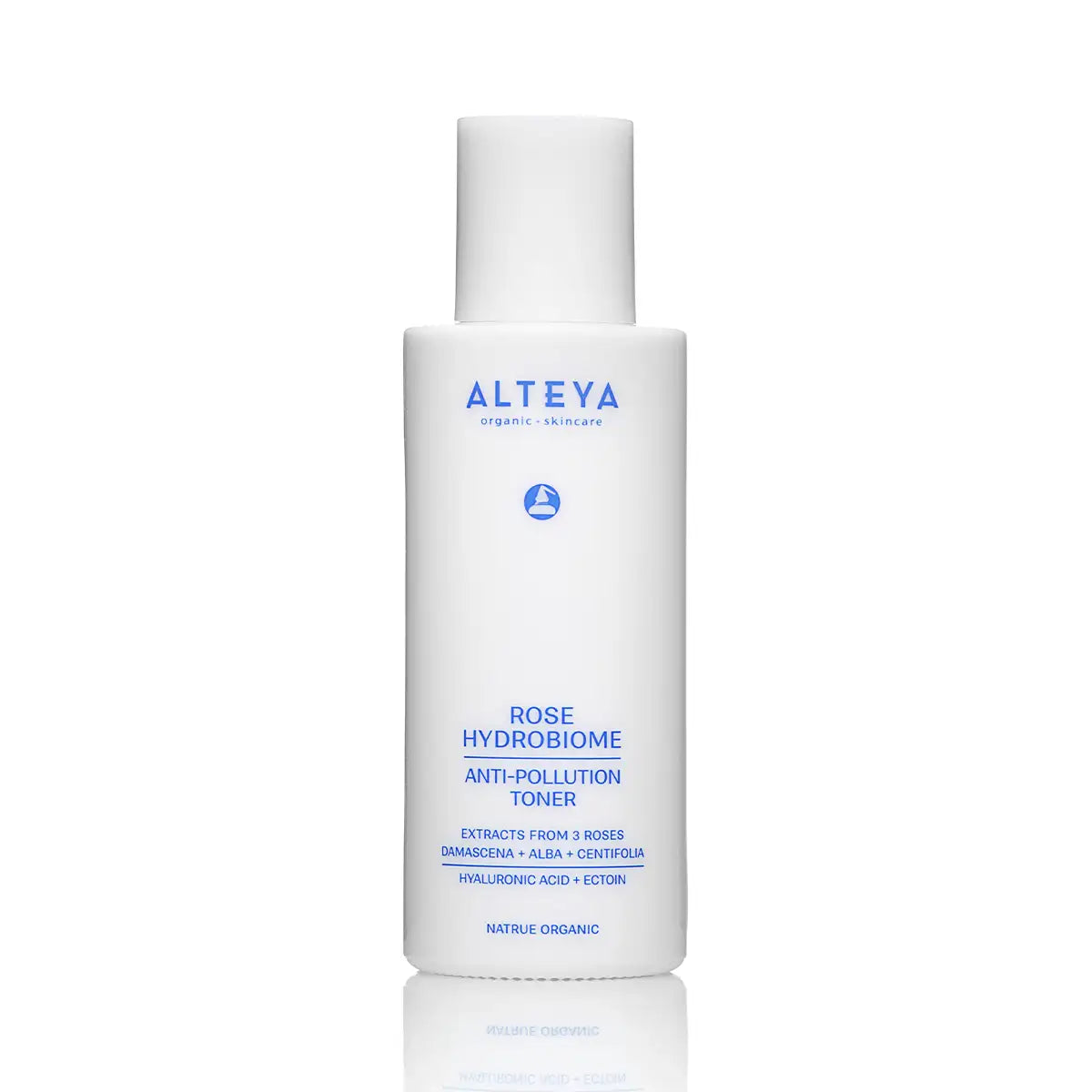 Anti-Pollution Toner based on Rosa Damascena Water hydrates, balances, and softens skin