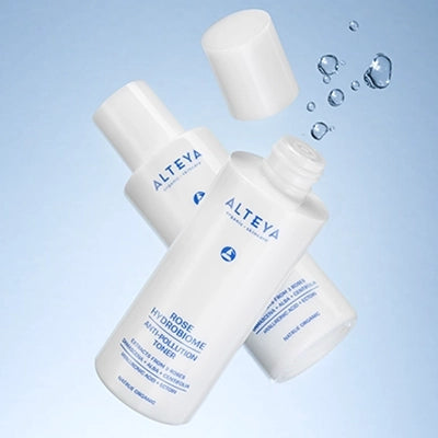 Rose hydrobiome collention toner