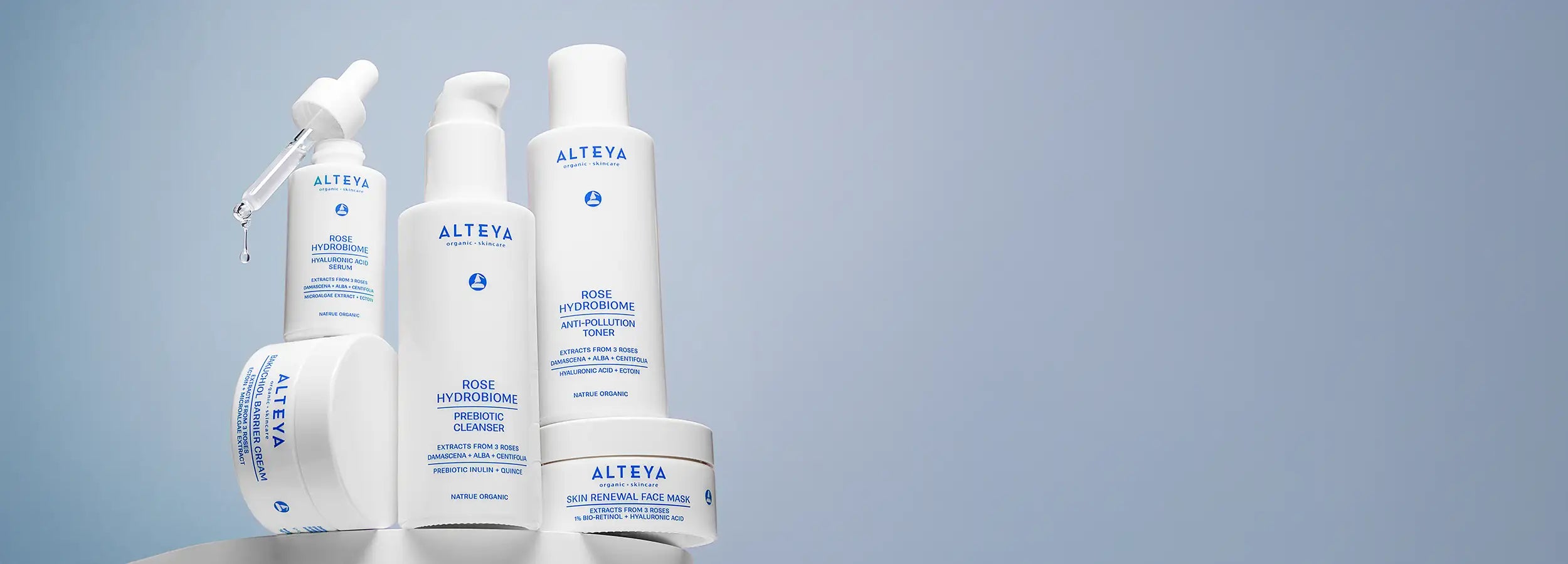 Rose hydrobiome skincare mobile