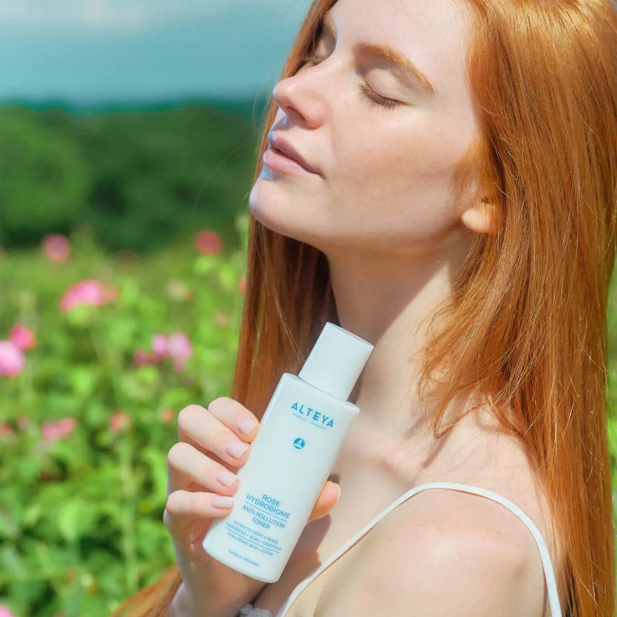 Rose hydrobiome toner