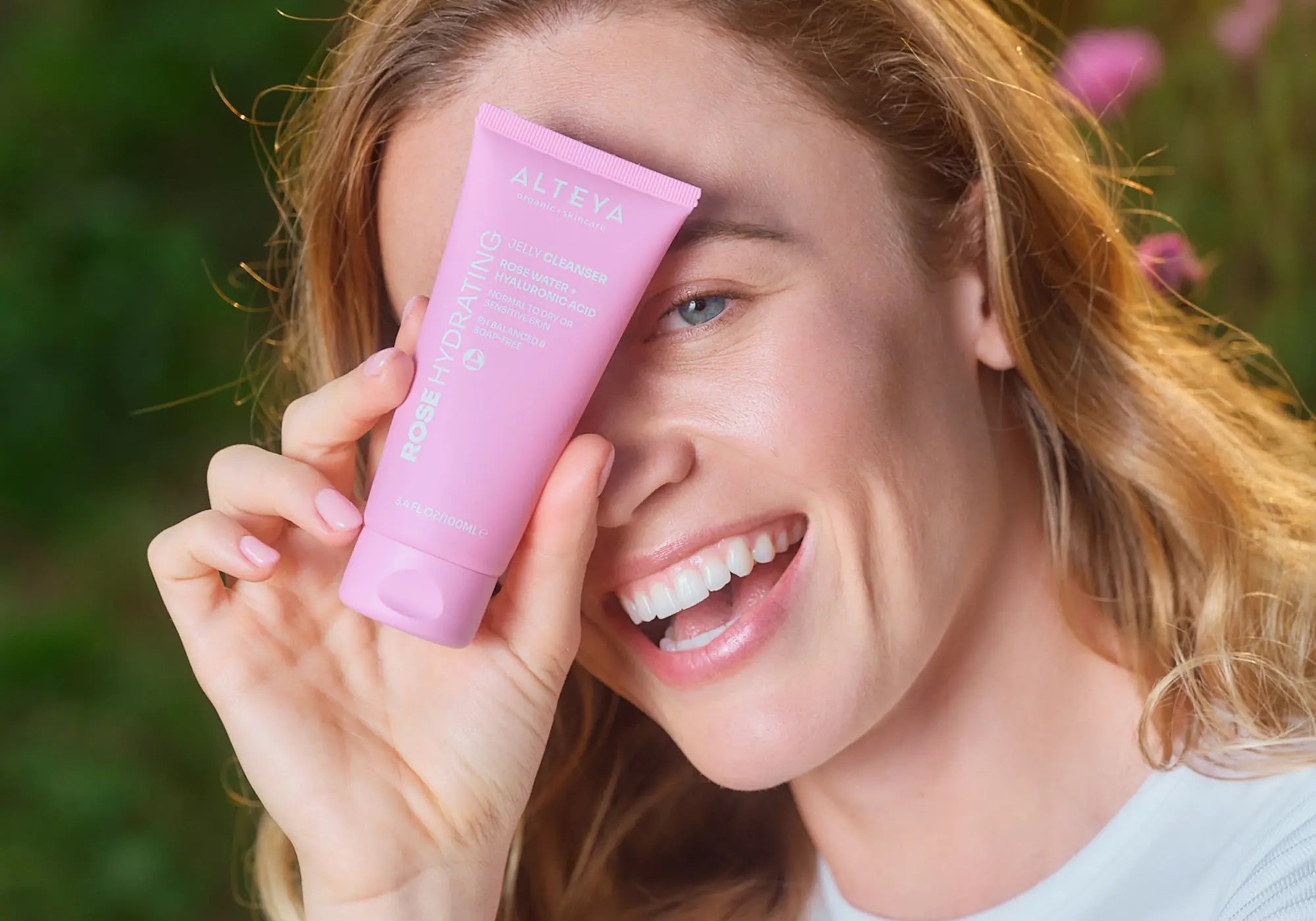 Rose purifying jelly cleanser