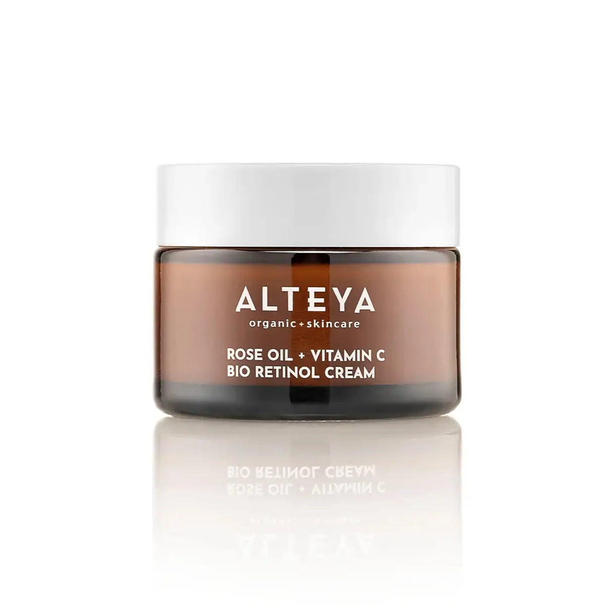 rose oil and vitamin c bio retinol cream luminous rose