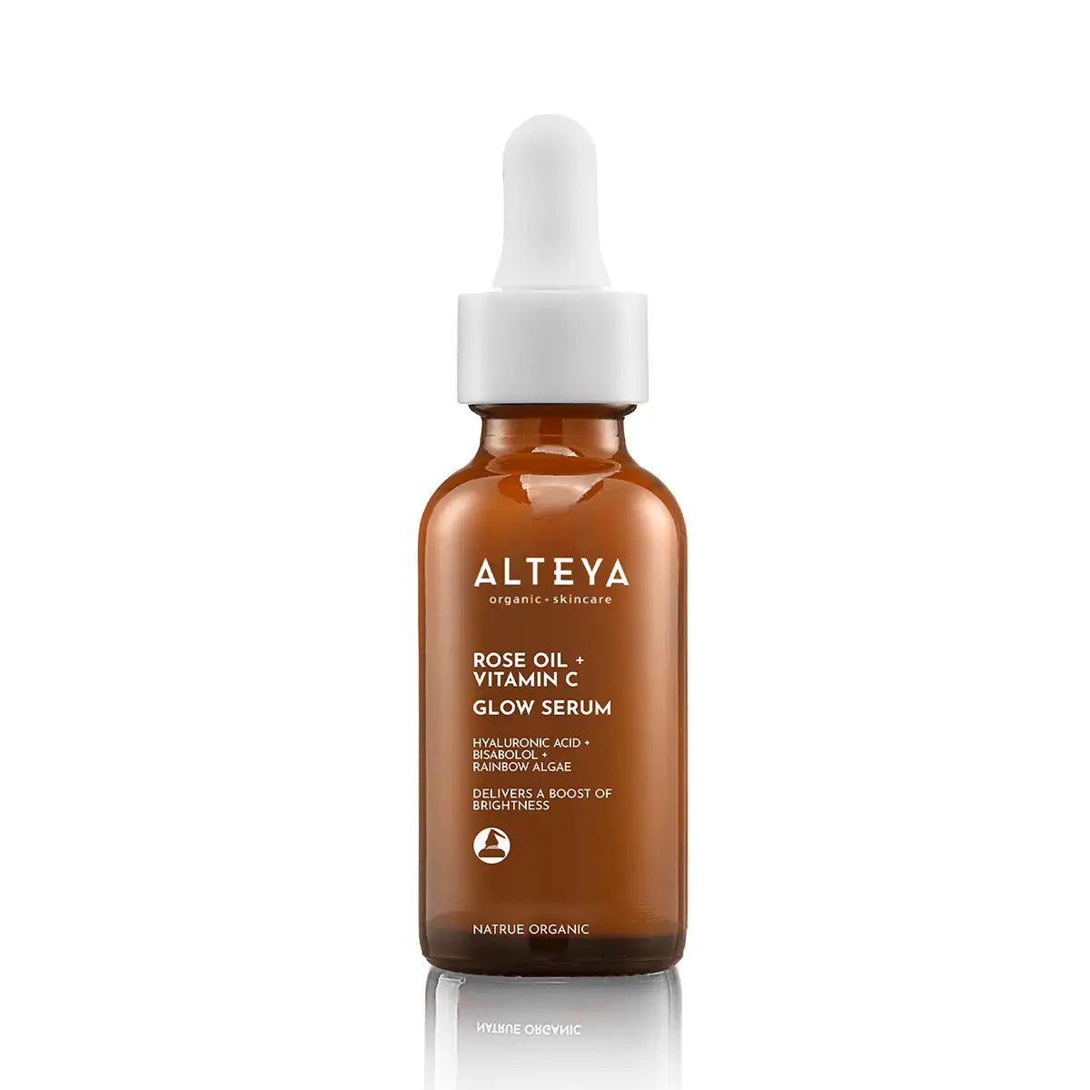 rose oil and vitamin c glow serum luminous rose