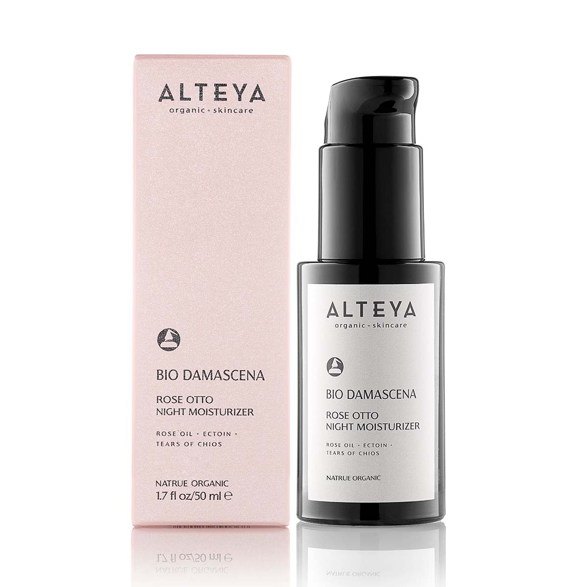 skin-care-Organic-Rose-Otto-Night-Moisturizer-Bio-Damascena-alteya-organics - Apply onto face, neck and décolleté in the evening after toning and cleansing. Massage with up and out sweeping motions.