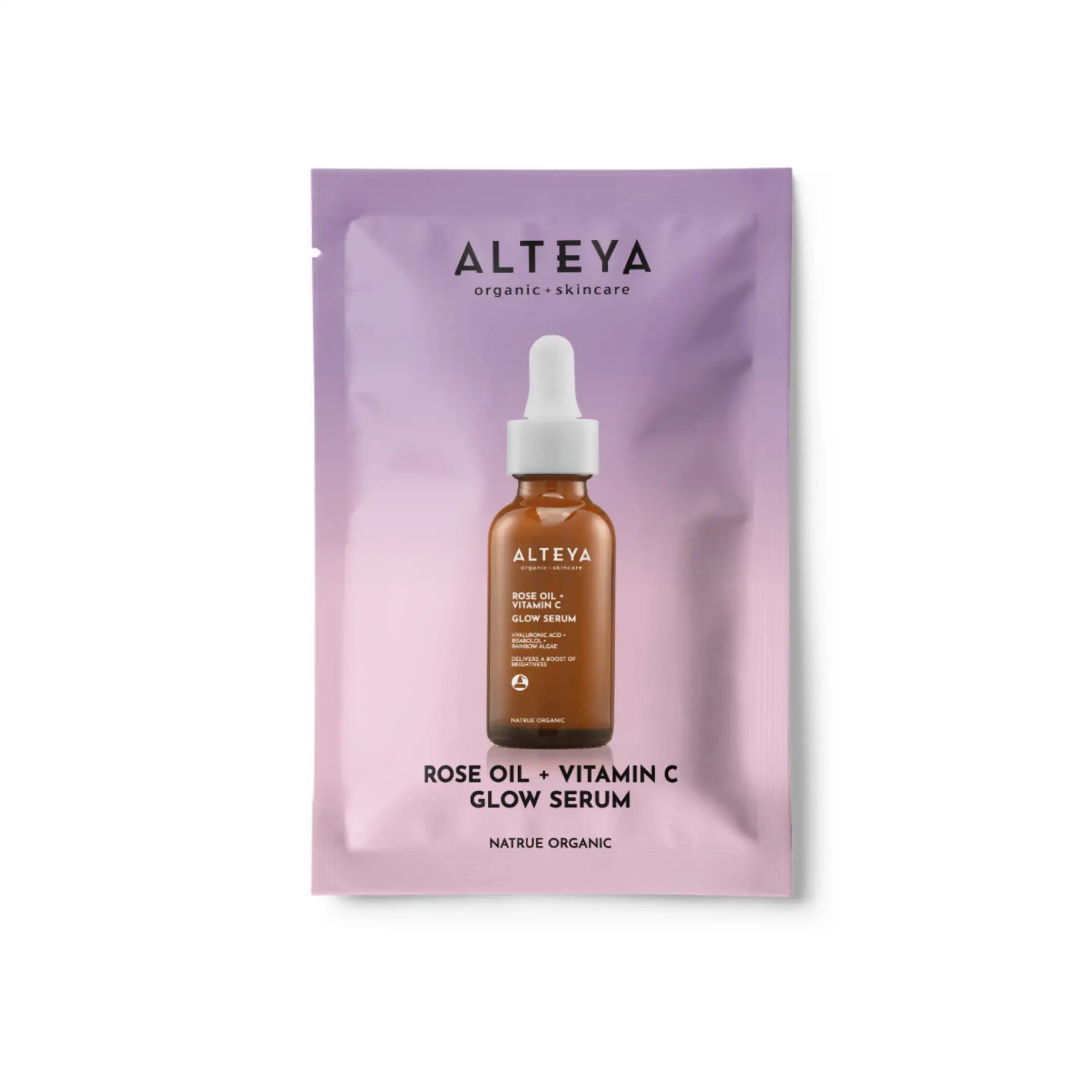 Hydrating face serum with Rose Oil and Vitamin C for deep moisture, smoother skin, and a radiant, glowing complexion
