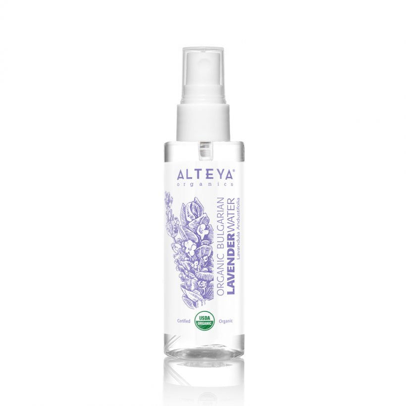 Alteya’s 100% pure, steam distilled lavender water is made of fresh, organic lavender blossoms – one of the most valuable and widely used essential oil-bearing plants. By using a unique distillation technique, which embodies century-old traditions and modern technologies we distill special grade lavender flower water that preserves the biodynamic balanced energy of the plant.