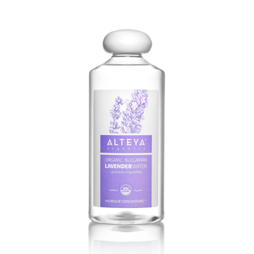  lavender water is made of fresh, organic lavender blossoms – one of the most valuable and widely used essential oil-bearing plants. By using a unique distillation technique, which embodies century-old traditions and modern technologies we distill special grade lavender flower water that preserves the biodynamic balanced energy of the plant.