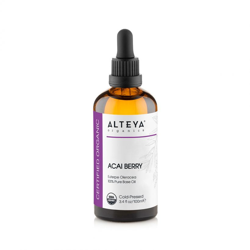 Boasting the most potent antioxidant power in the world, Acai Berry oil addresses all aspects of aging skin, including tone, texture, firmness, elasticity, fine lines and wrinkles. This multi-purpose easily absorbed oil has an amazing nutritional profile – it is rich in Omega 3,6,9, vitamins, minerals, anthocyanins and phenols.
