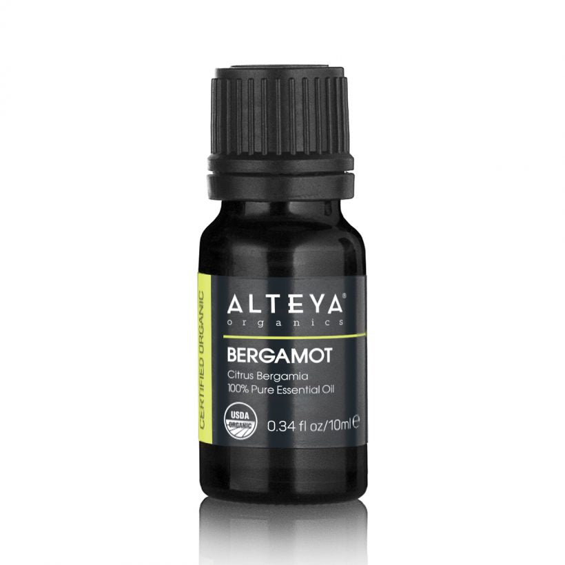 Diluted in base oil and applied externally on the skin through a light massage, bergamot oil is known to relieve pain and discomfort in muscles and joints, as well as headache. Reputed with anti-inflammatory properties, it helps soothe redness and itching of the skin. Due to its antiseptic and astringent action, bergamot essential oil is an excellent addition to cosmetic formulations, that are meant to help achieve radiant skin with even complexion.