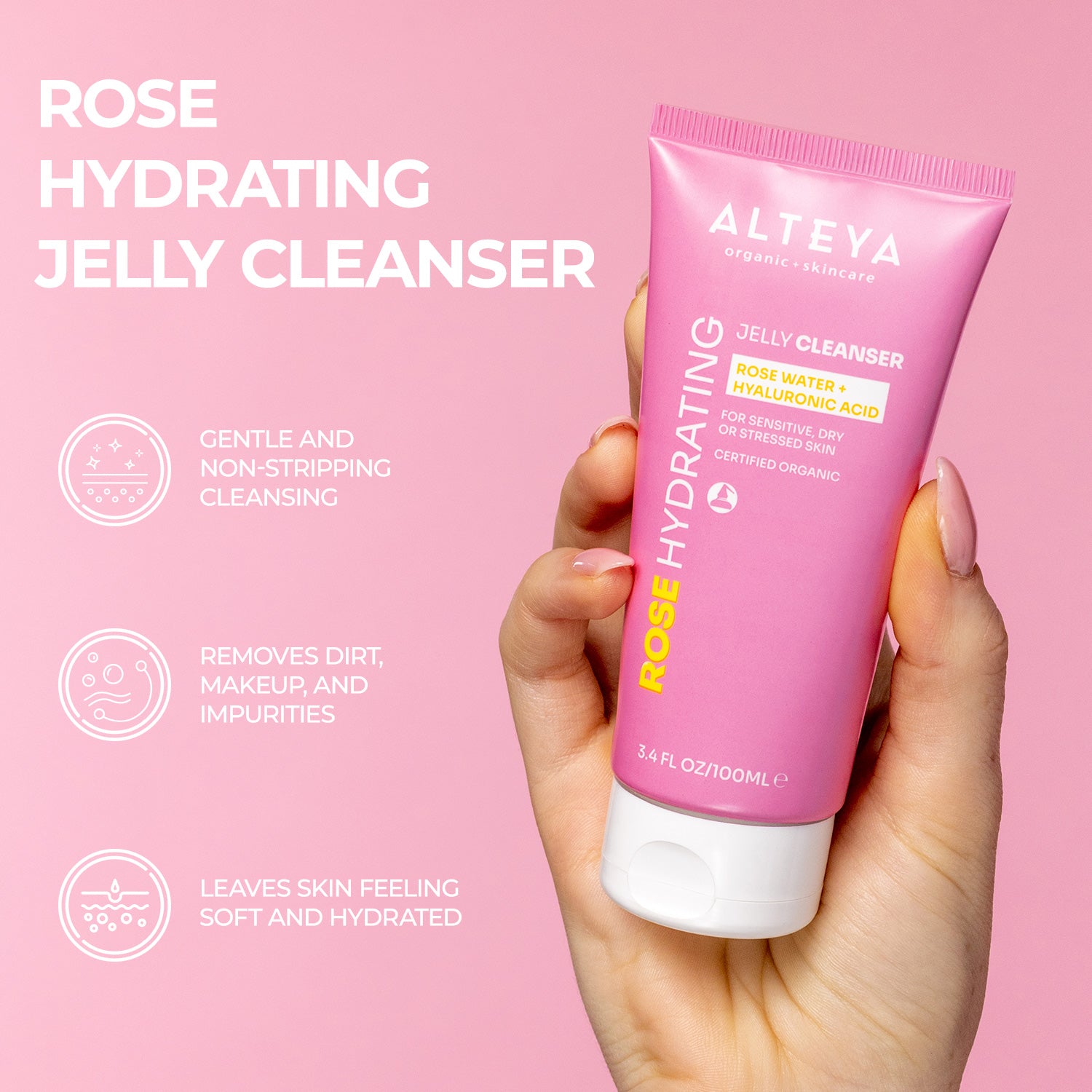 Rose Hydrating Jelly Cleanser