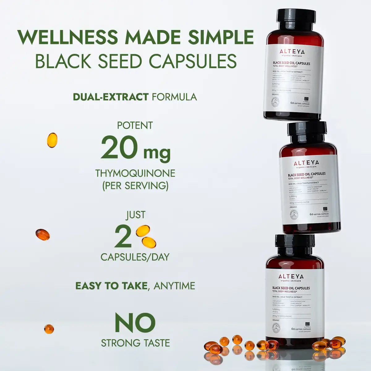 Wellness Made Simple Black Seed Capsules