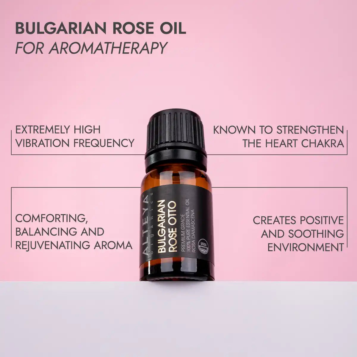 aromatherapy usda organic bulgarian rose oil