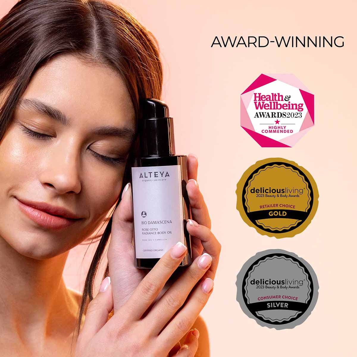 bio damascena radiance body oil alteya organics