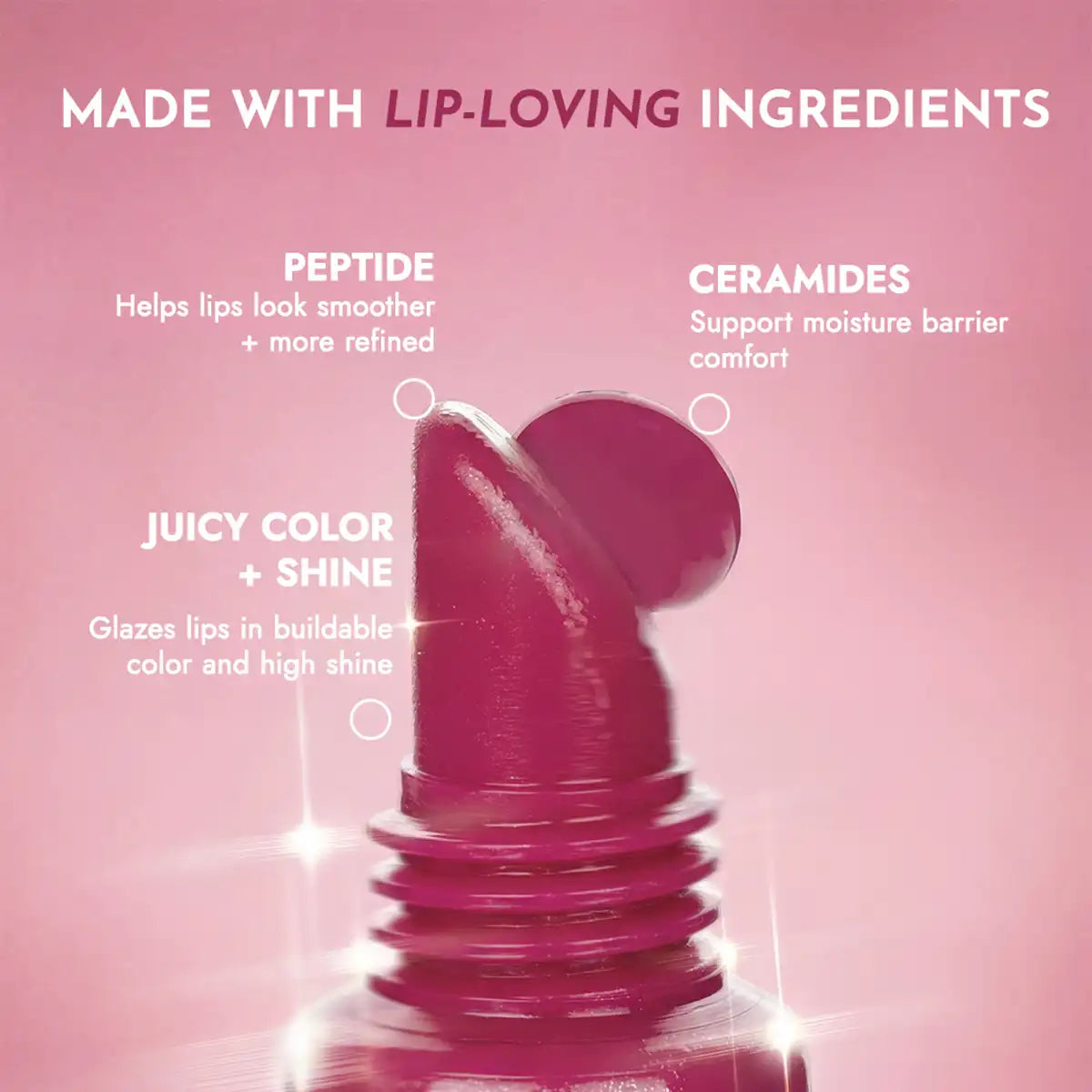 ingredients peptide lip tint gloss raspberry jam