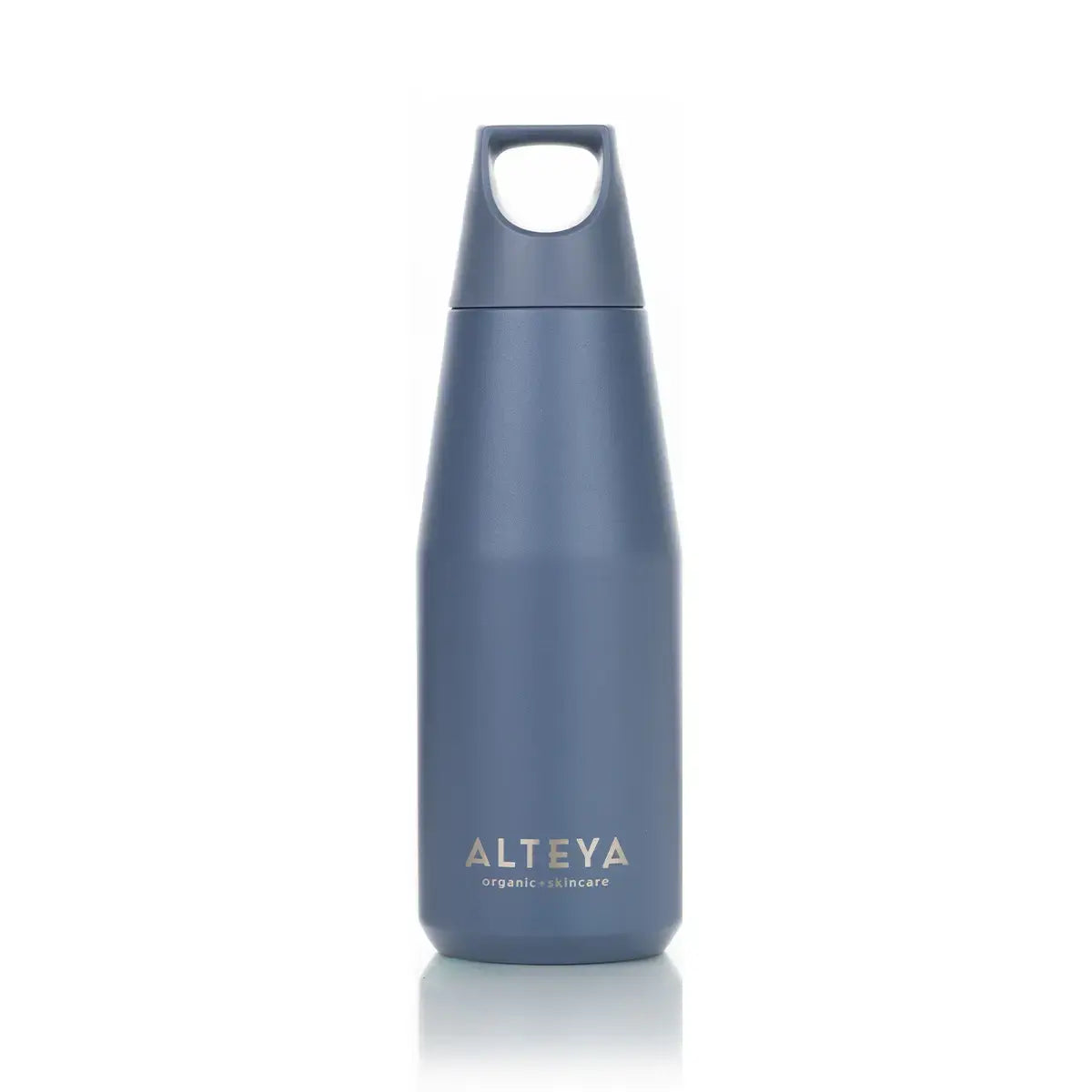 navy Alteya stainless steel thermal water bottle 580 ml