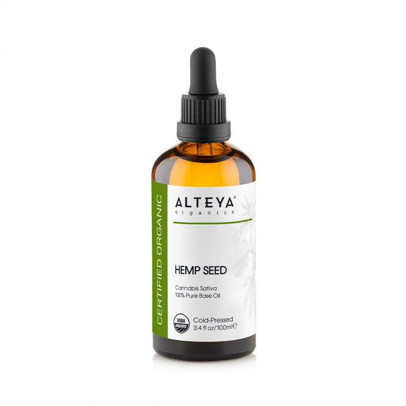 Hemp Seed oil is a super nutritious oil suitable for most skin types. It provides balance and moisture without clogging pores, leaving skin soft and supple. Rich in gamma-linolenic acid and vitamin A, C, and E Hemp Seed oil provides essential antioxidants and nutrients for a healthy-looking skin.